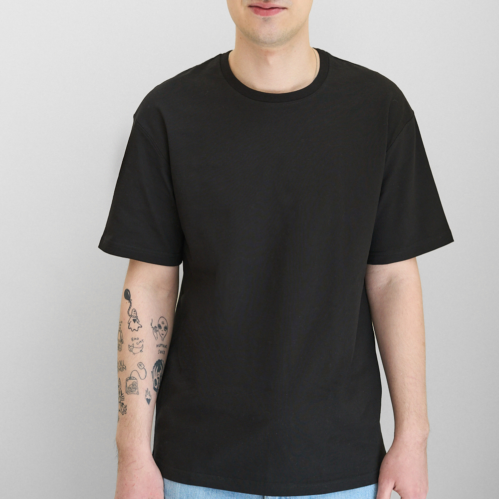 Basic black T-shirt